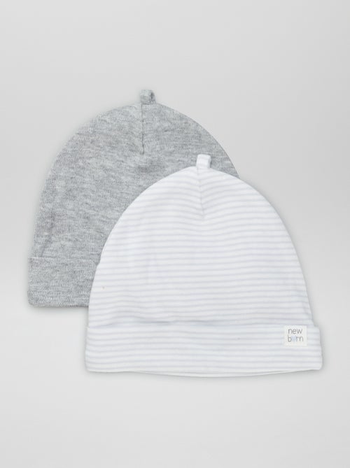 Set of 2 newborn hats - Kiabi