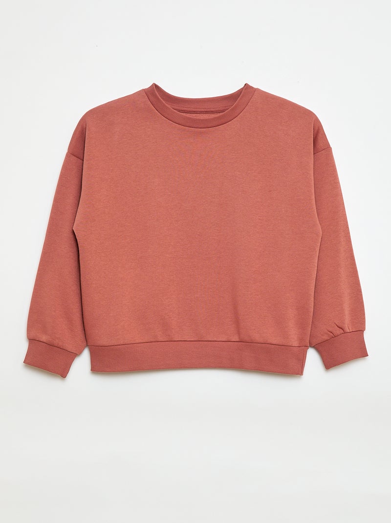 Set of 2 plain sweatshirts Blue - Kiabi