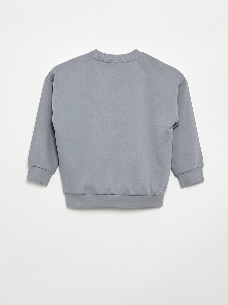 Set of 2 Plain Sweatshirts Brown - Kiabi