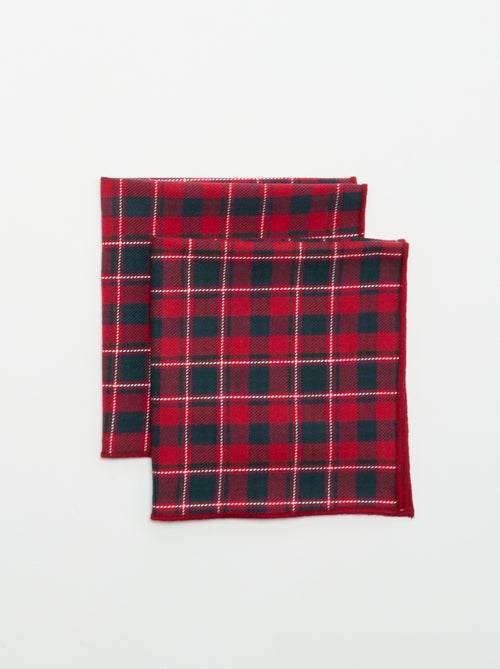 Set of 2 Printed Napkins - KIABI Home - Kiabi