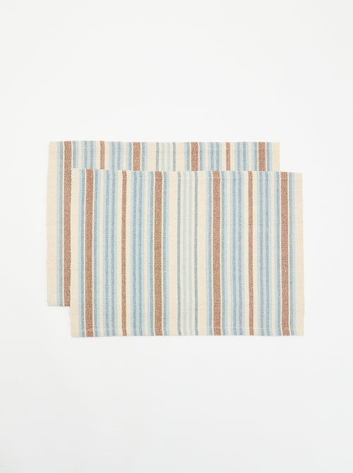 Set of 2 Rectangular Placemats - Kiabi