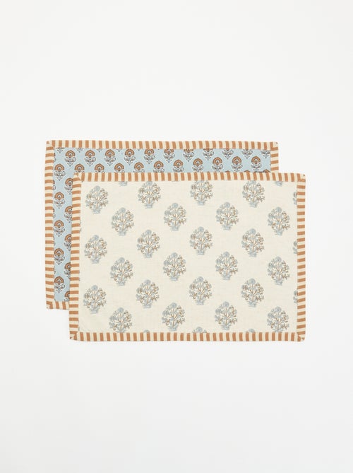 Set of 2 rectangular placemats - Kiabi