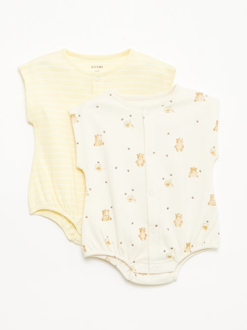 Set of 2 Rompers - Kiabi