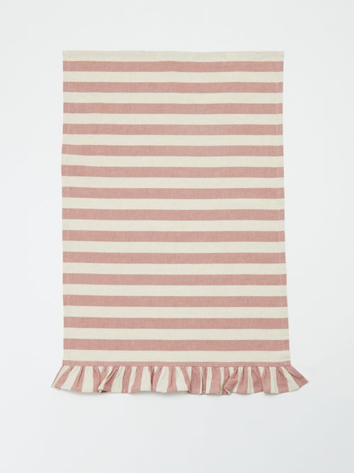 Set of 2 Ruffled Tea Towels - Kiabi