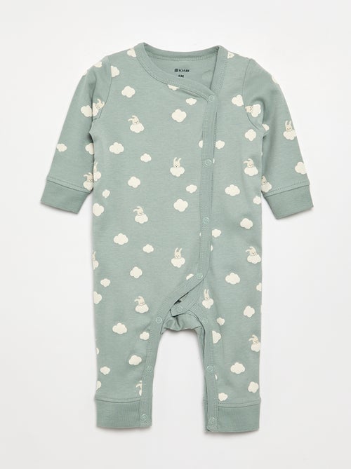 Set of 2 sleepsuits - easy-dressing collection - Kiabi Set of 2 sleepsuits - easy-dressing collection - Kiabi