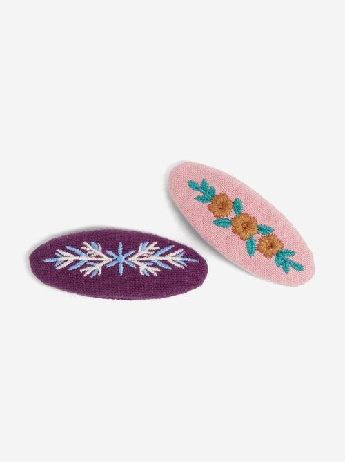 Set of 2 Snap Hair Clips - Kiabi