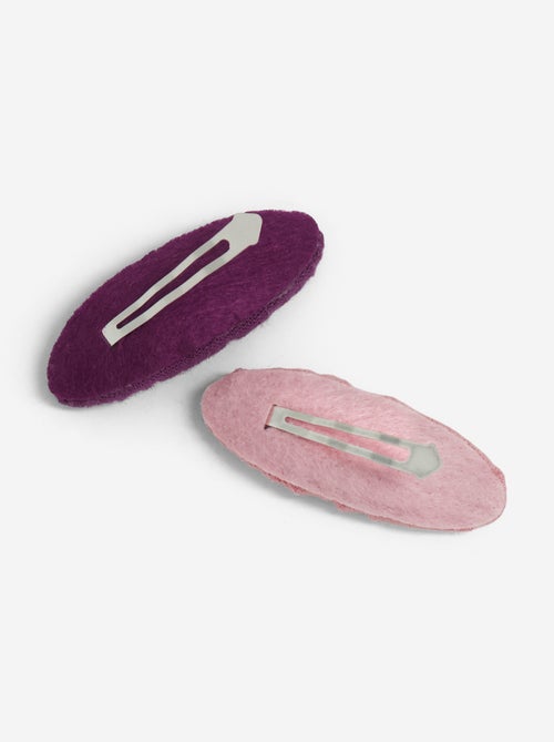 Set of 2 Snap Hair Clips - Kiabi