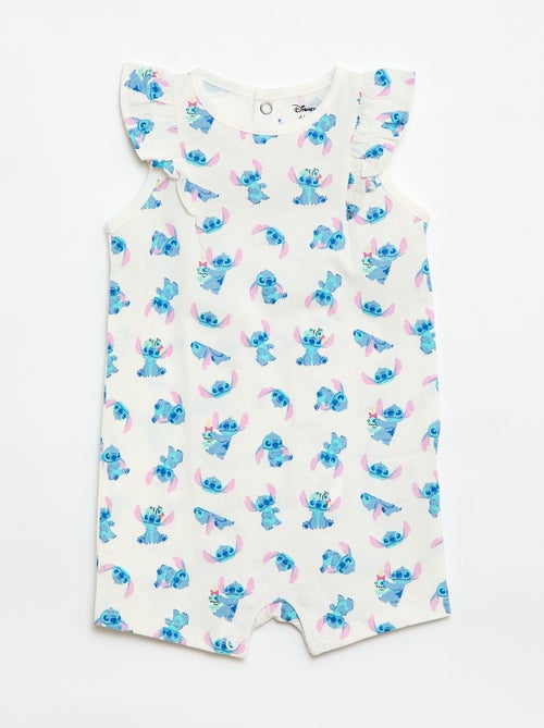 Set of 2 'Stitch' 'Disney' sleeveless rompers - Kiabi