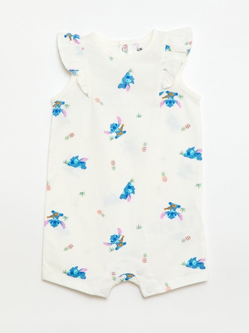 Set of 2 'Stitch' 'Disney' sleeveless rompers - Kiabi