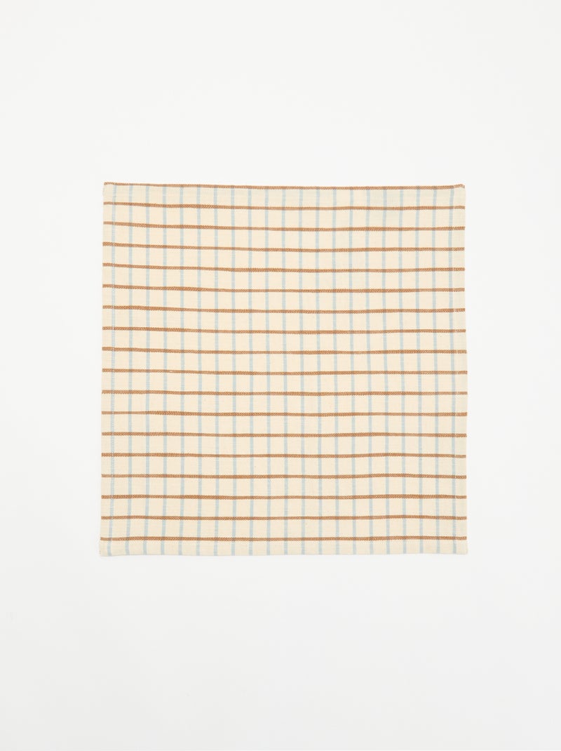 Set of 2 Table Napkins Blue - Kiabi