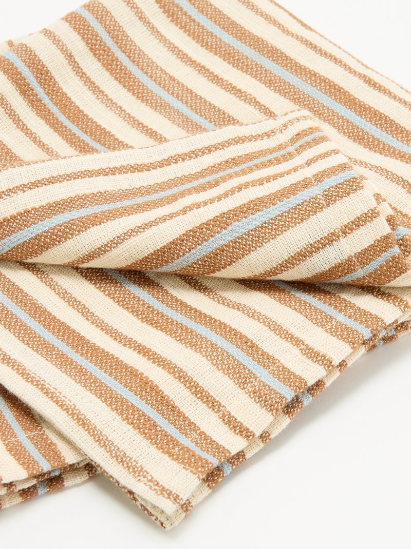 Set of 2 Table Napkins White - Kiabi