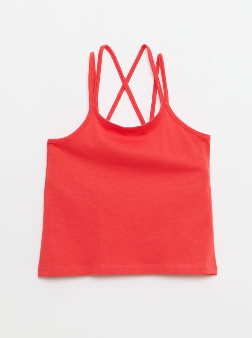 Set of 2 Tank Tops, 1 Printed - Kiabi