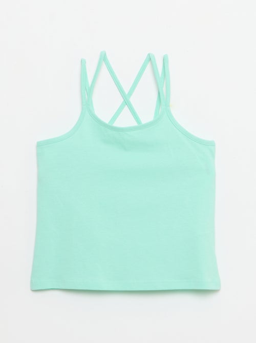 Set of 2 Tank Tops, 1 Printed - Kiabi