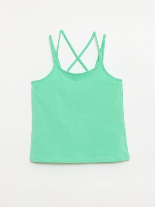 Set of 2 Tank Tops, 1 Printed - Kiabi