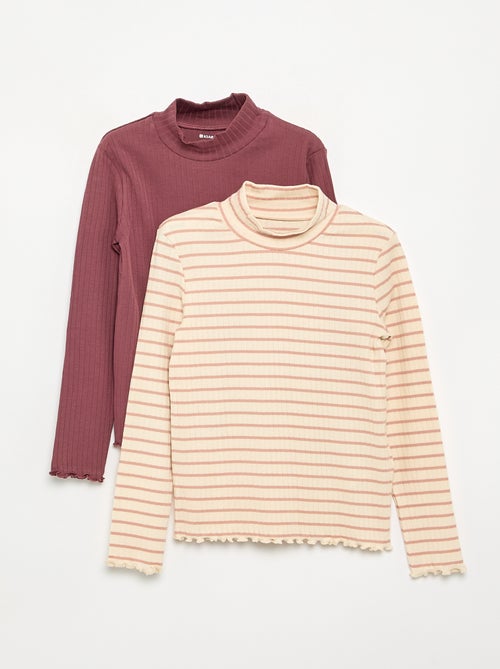 Set of 2 Turtleneck Tops - Kiabi