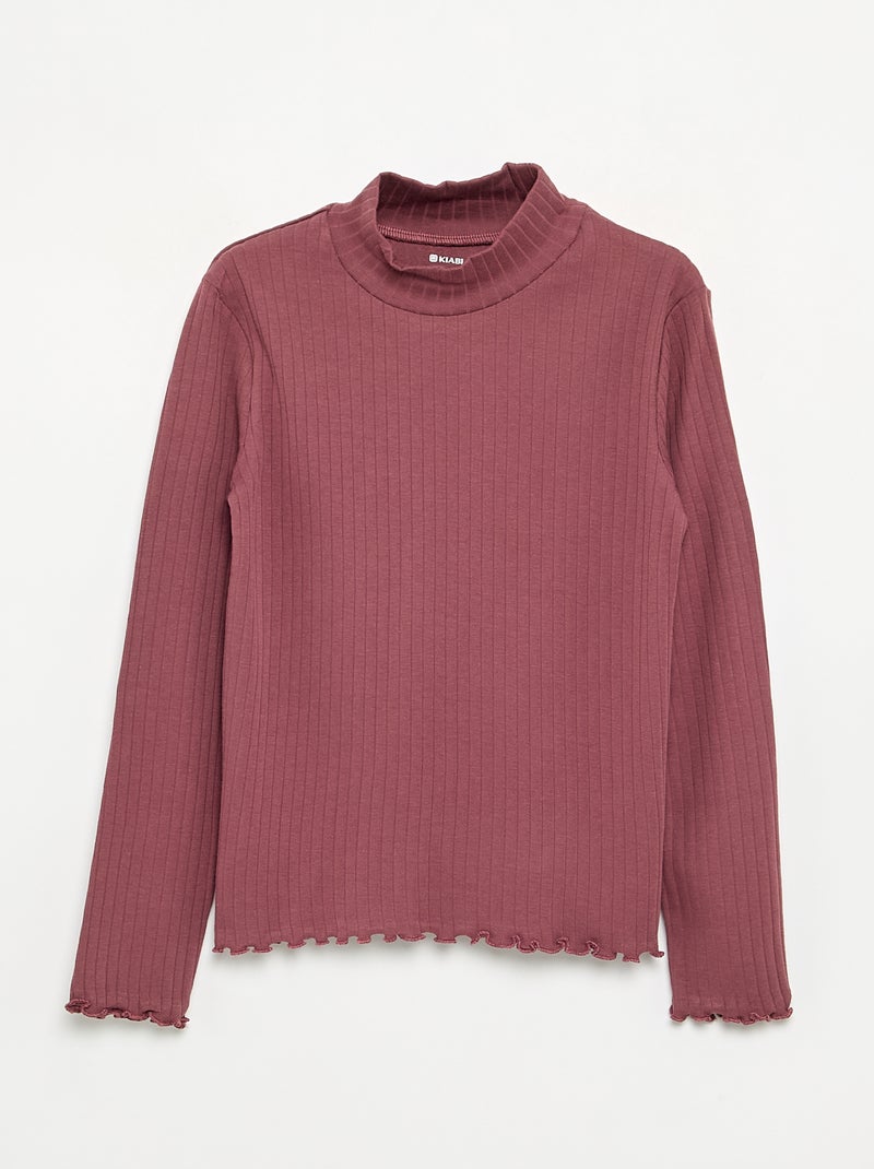 Set of 2 Turtleneck Tops Pink - Kiabi