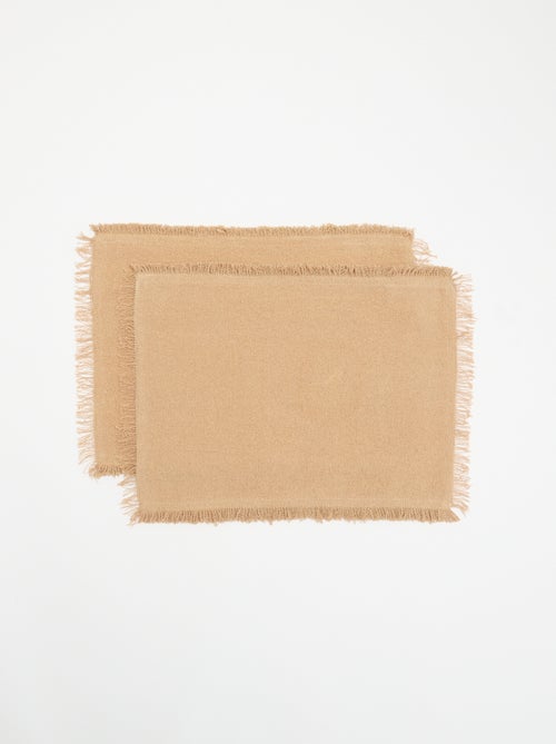 Set of 2 Woven Placemats - Kiabi Home - Kiabi