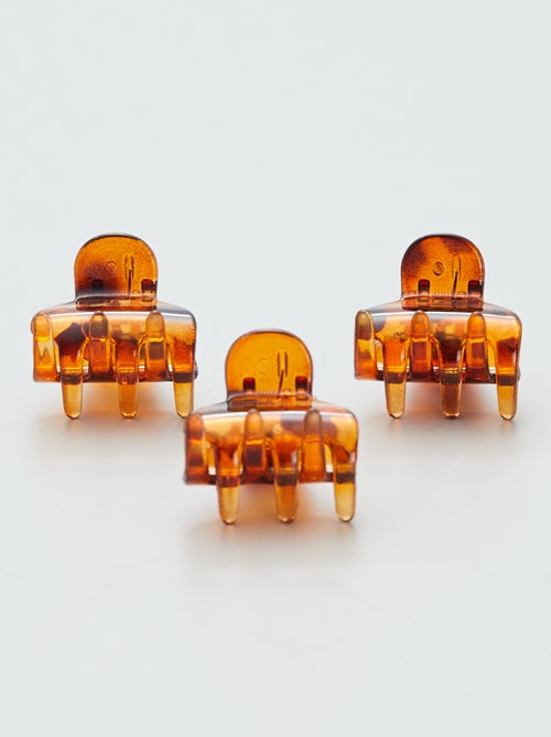 Set of 3 Claw Clips - Kiabi