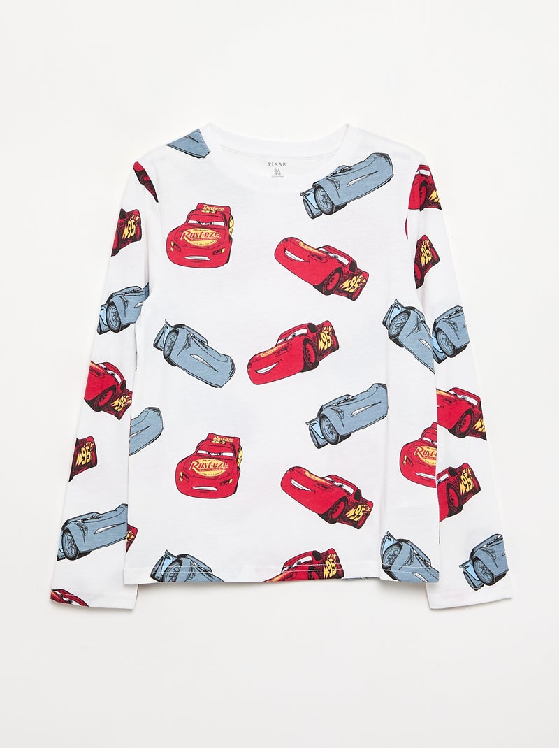Set of 3 'Disney' Long-Sleeved T-shirts Red - Kiabi