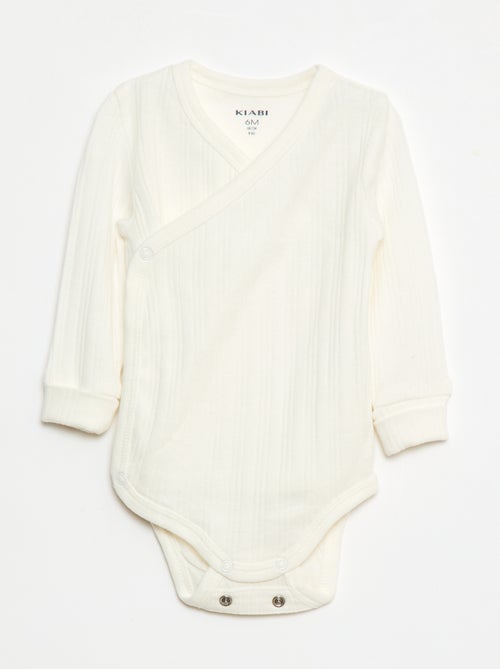 Set of 3 Grow-With-Me Bodysuits - Kiabi