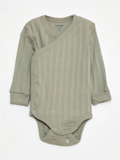 Set of 3 Grow-With-Me Bodysuits - Kiabi