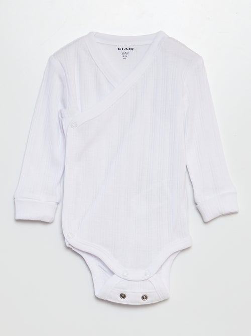 Set of 3 Grow-With-Me Bodysuits - Kiabi