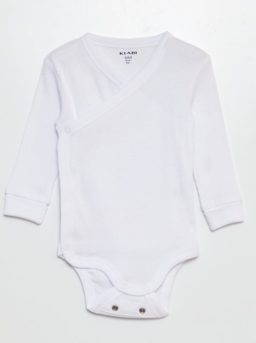 Set of 3 Grow-With-Me Bodysuits - Kiabi