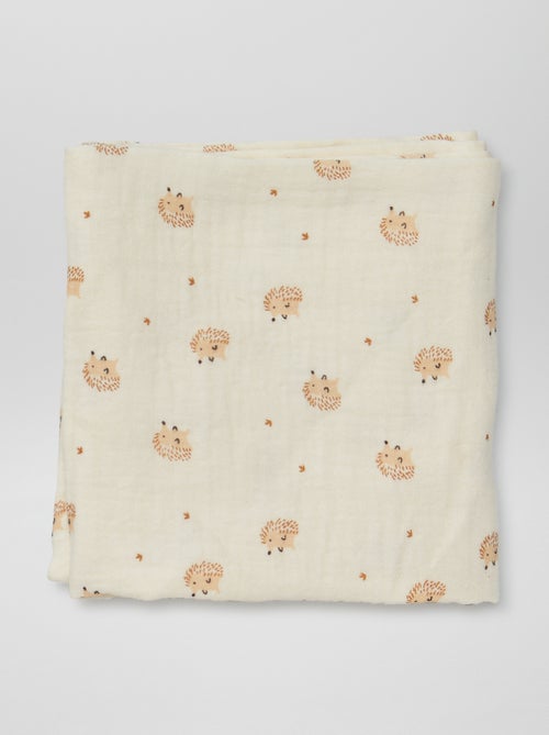 Set of 3 Printed Muslin Squares - Kiabi