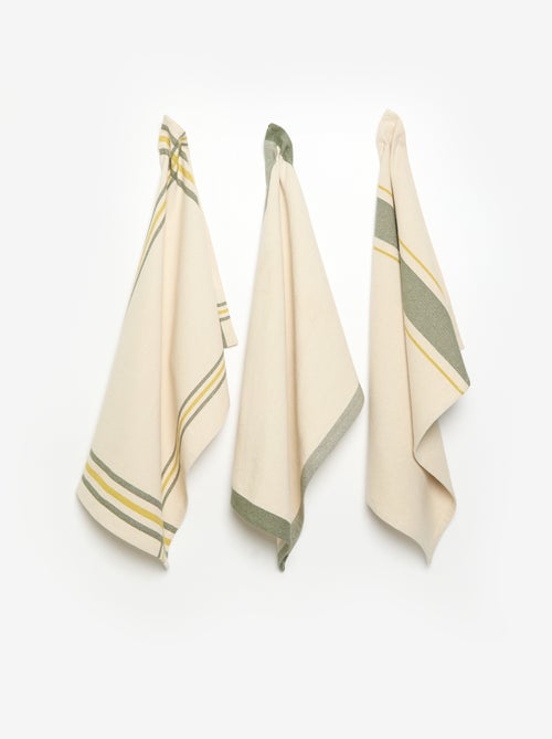 Set of 3 Tea Towels - Kiabi
