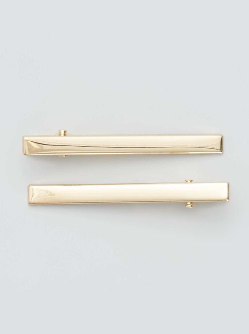 Set of 4 Crocodile Hair Clips - Kiabi
