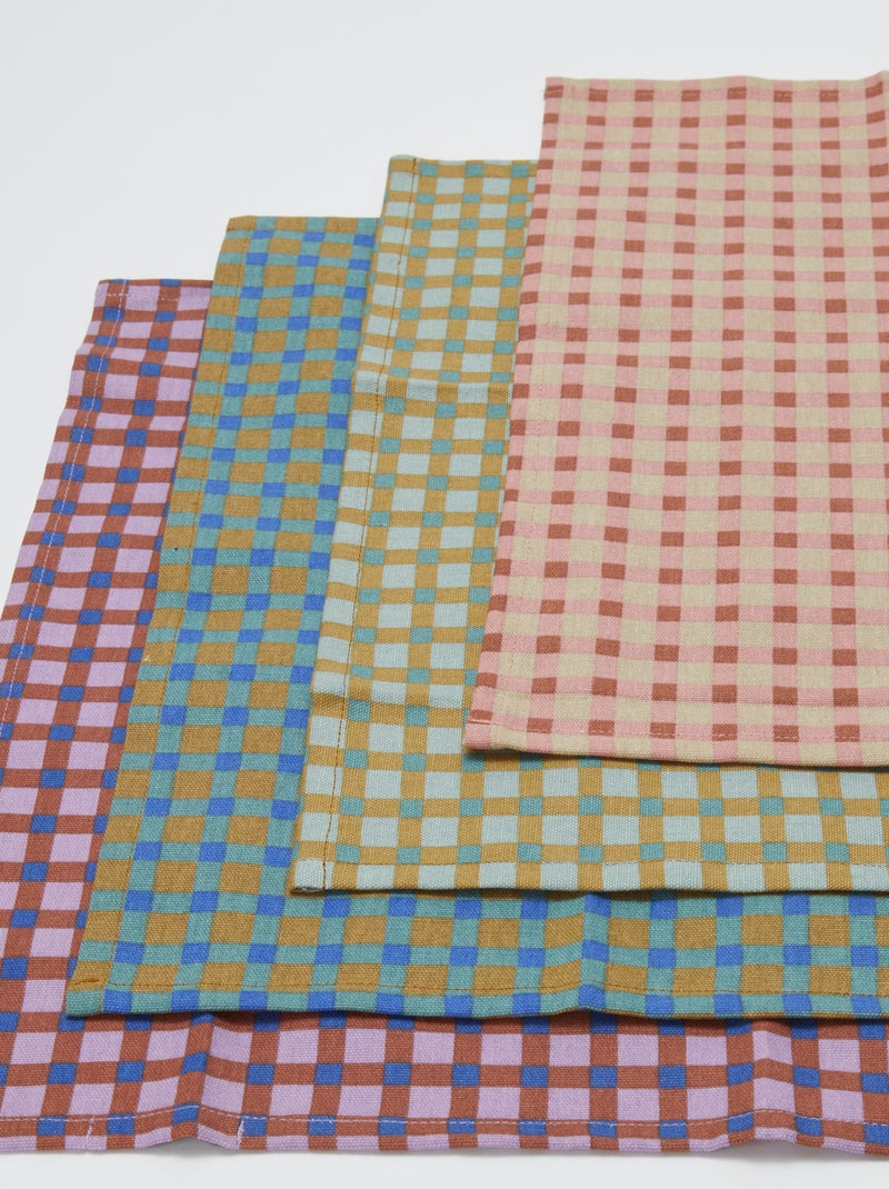 Set of 4 Table Napkins 40 x 40 cm - Kiabi Home BEIGE - Kiabi