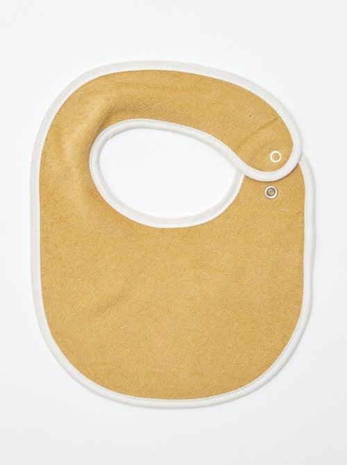 Set of 5 fancy printed bibs with snap closures - Kiabi