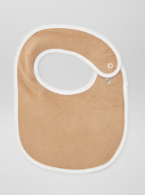 Set of 5 fancy printed bibs with snap closures - Kiabi
