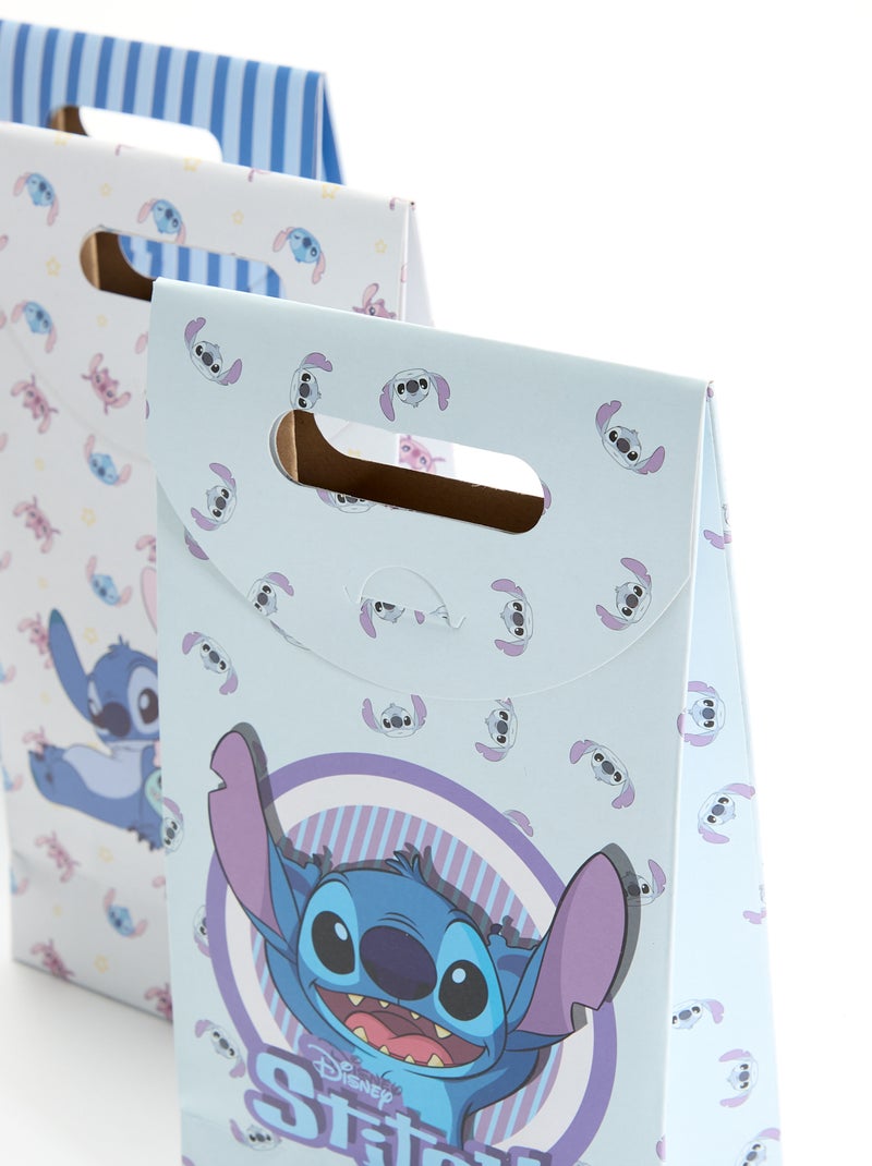 Set of 5 'Stitch' Disney Gift Bags Blue - Kiabi