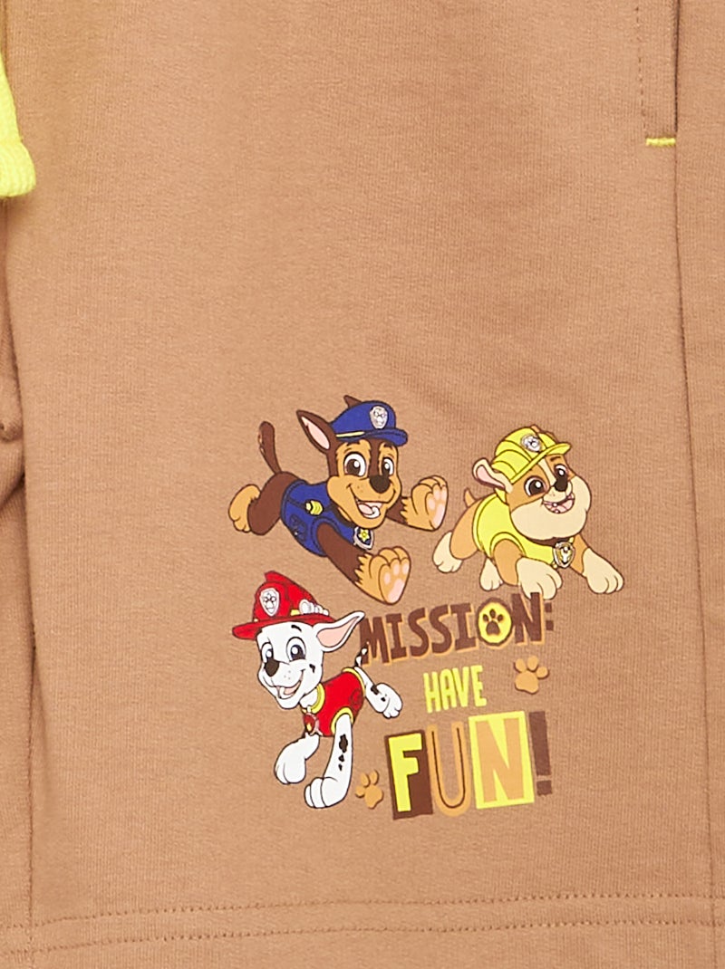 Set Shorts + T-Shirt "PAW Patrol" Weiß - Kiabi