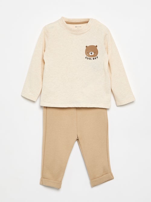 Set T-Shirt + Jogginghose - 2-teilig - Kiabi