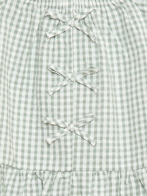 Set Top + Hose mit Baumwoll-Details - Kiabi