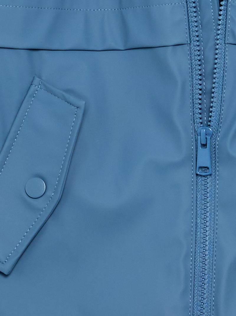 Sherpa-lined Parka Blue - Kiabi