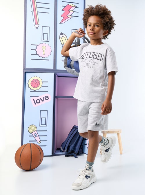 Short- und T-Shirt-Set – 2-teilig - Kiabi
