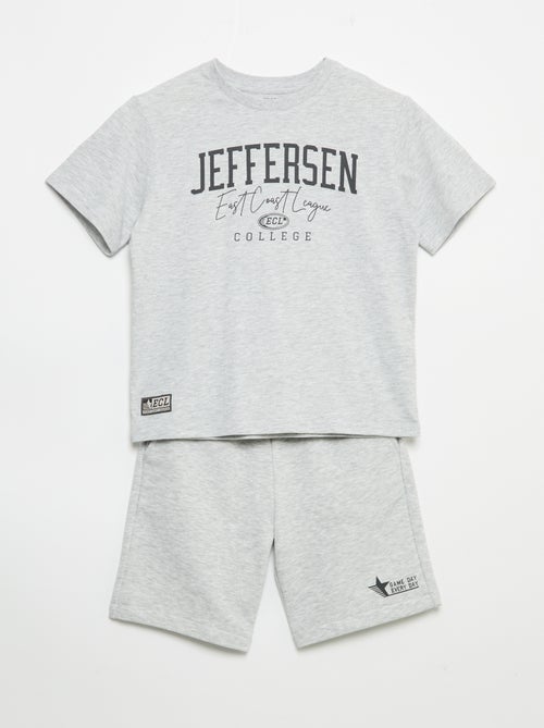 Short- und T-Shirt-Set – 2-teilig - Kiabi