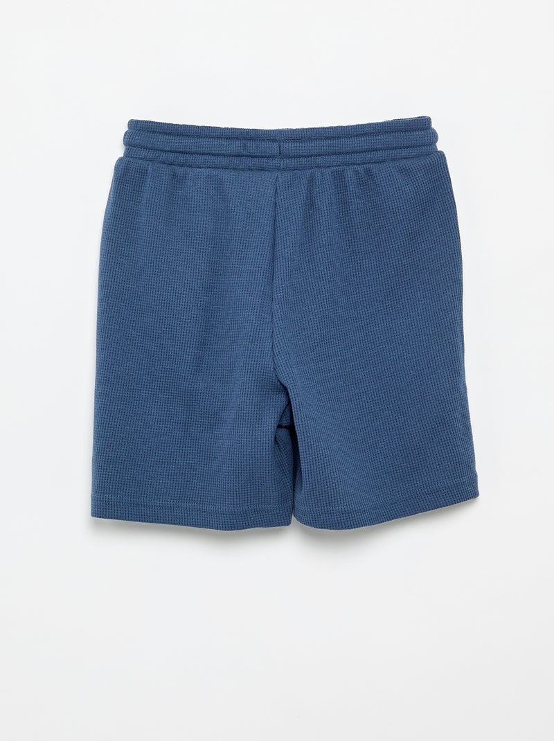 Short a nido d'ape Blu - Kiabi