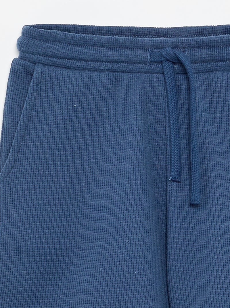 Short a nido d'ape Blu - Kiabi