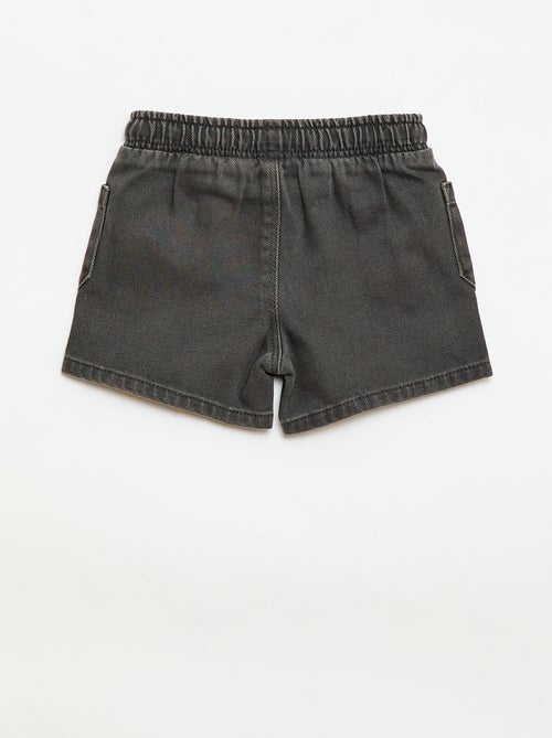 Short aus Twill mit aufgesetzten Taschen - Kiabi