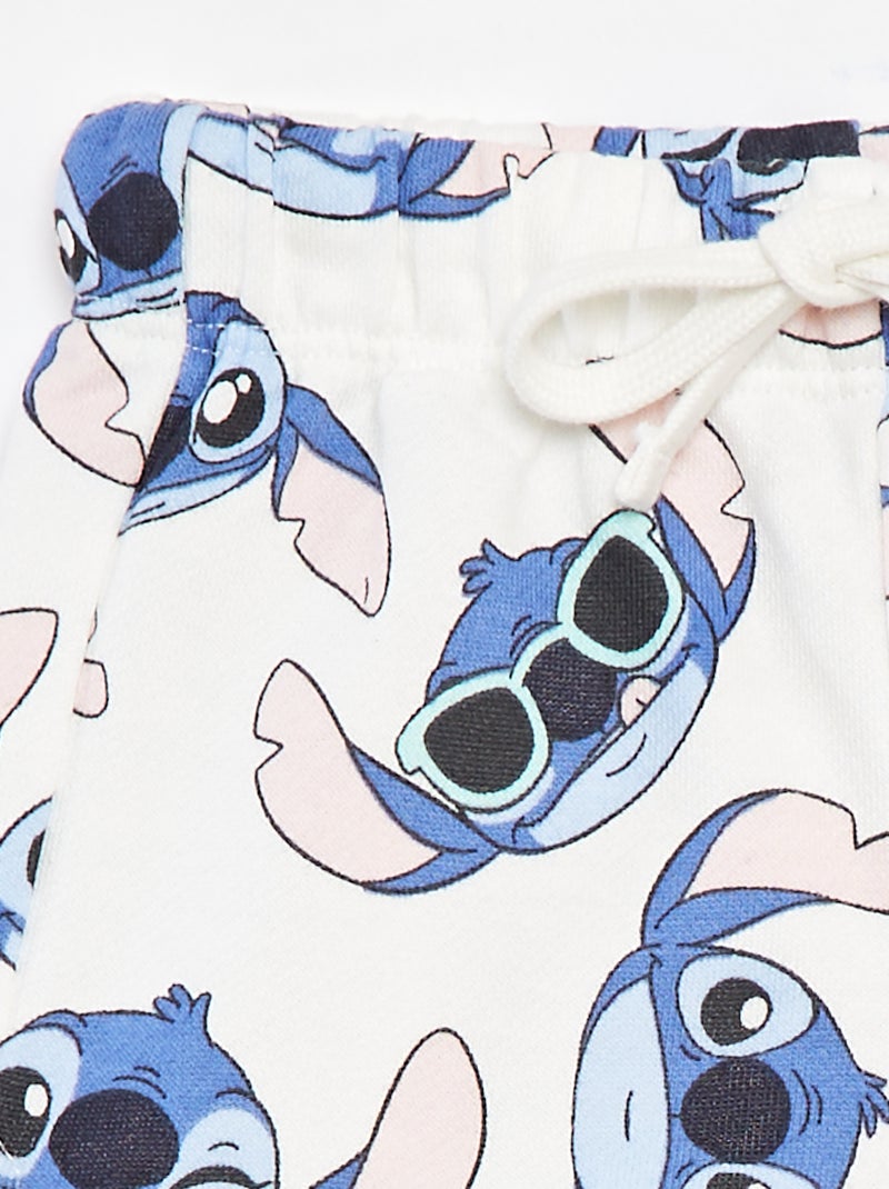 Short avec cordons 'Disney' BLANC - Kiabi