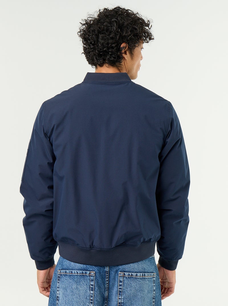 Short aviator jacket Blue - Kiabi