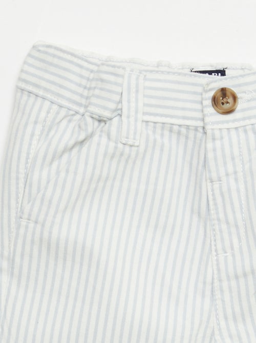 Short chino avec taille ajustable - Kiabi