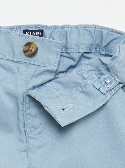 Short chino avec taille ajustable - Kiabi