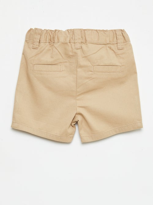 Short chino avec taille ajustable - Kiabi
