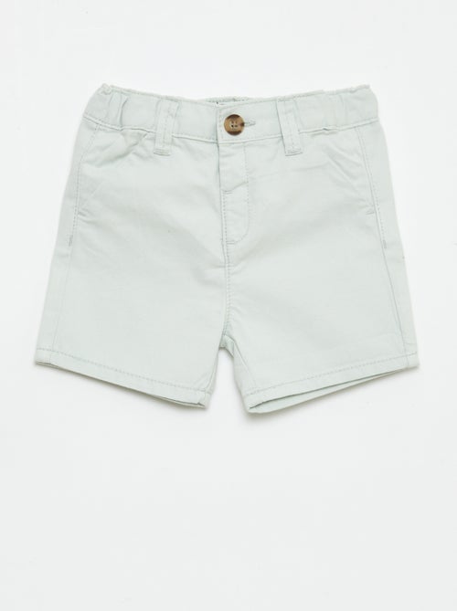 Short chino avec taille ajustable - Kiabi