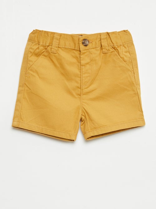 Short chino con vita regolabile - Kiabi